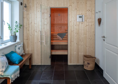 Heiß begehrt: die Sauna im Hygge-Hus